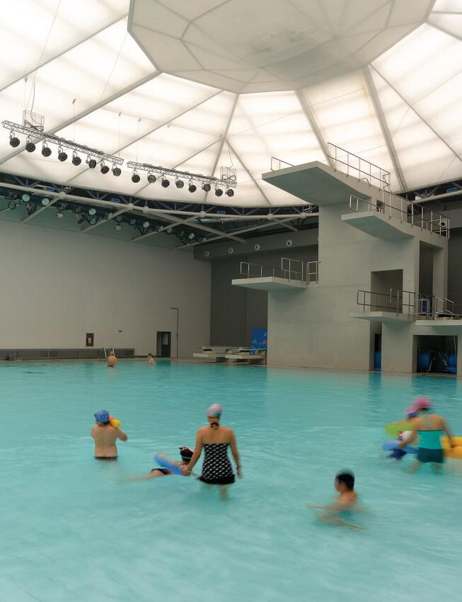 扬州市民健身中心游泳馆